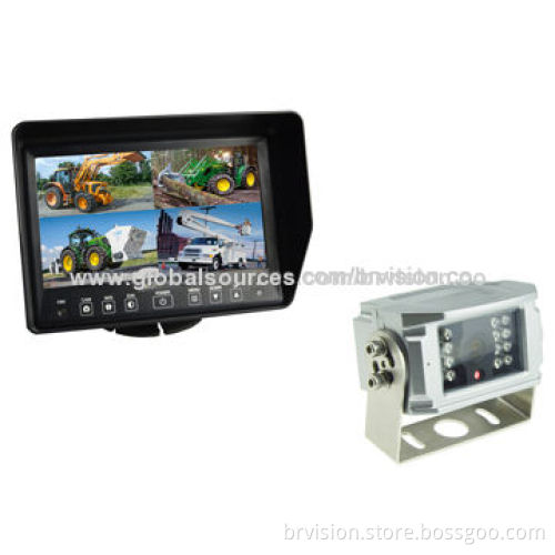 Rear Vision System with IP67 Waterproof Monitor and WDR Camera for Vehicle Surveillance